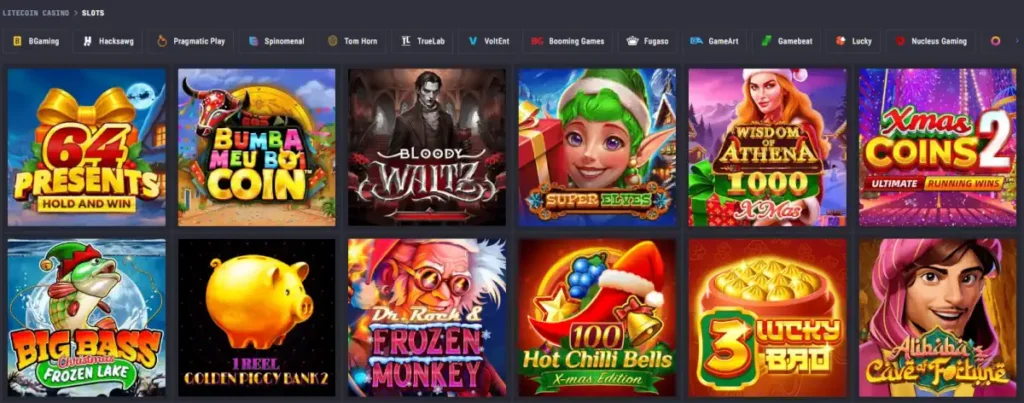 LTCCasino Spellen